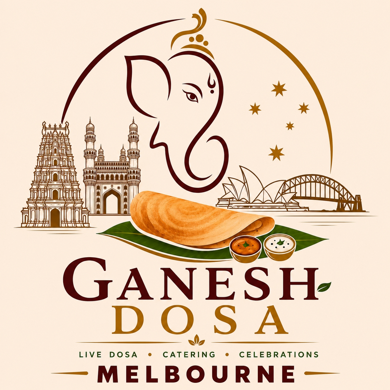 Ganesh Dosa logo